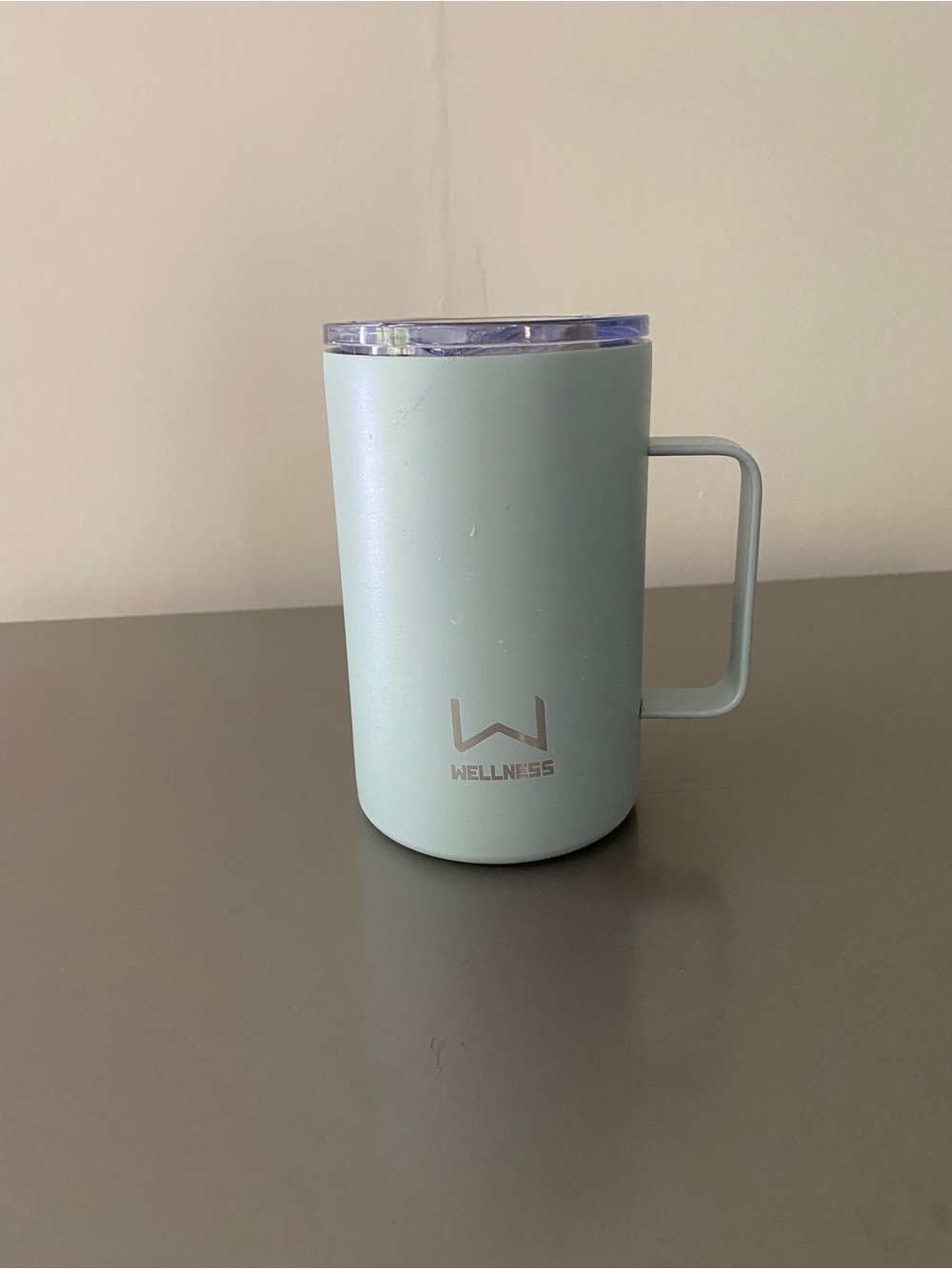 Wellness Mint Green Insulated Mug with Handle